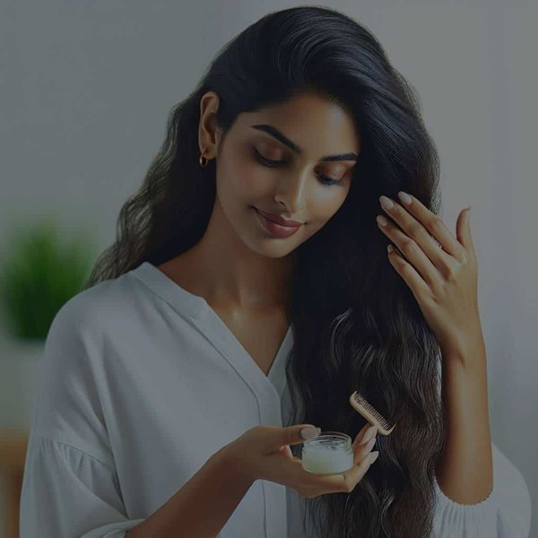 Quelle est la meilleure technique pour appliquer l'huile de coco sur les cheveux sans les alourdir ?