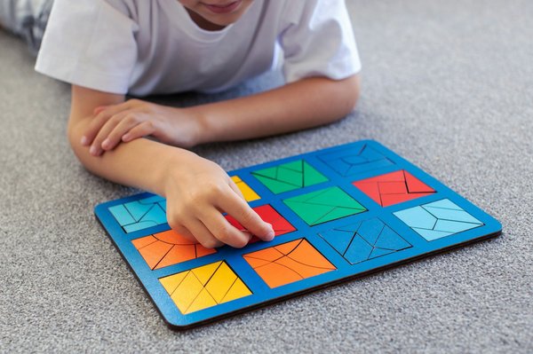 Puzzle  Tangram Montessori : un choix pour stimuler la créativité d'un enfant